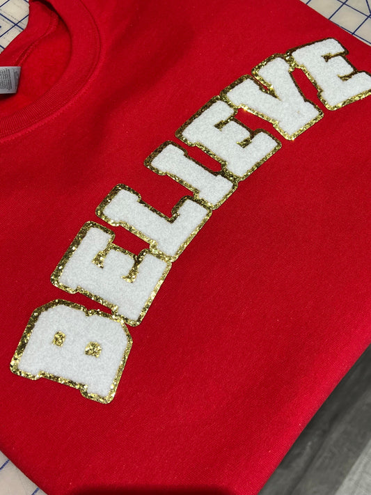 BELIEVE ๐
๐ผ Chenille PATCHES