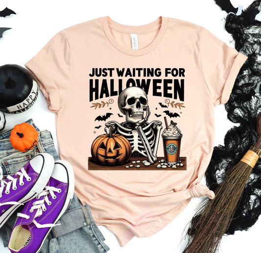 Just over here waiting For Halloween