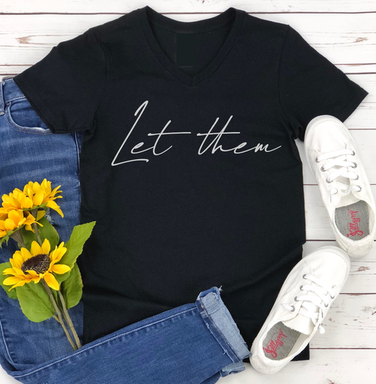 Let Them V-neck