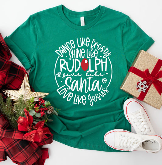 Give Like Santa Love like Jesus
